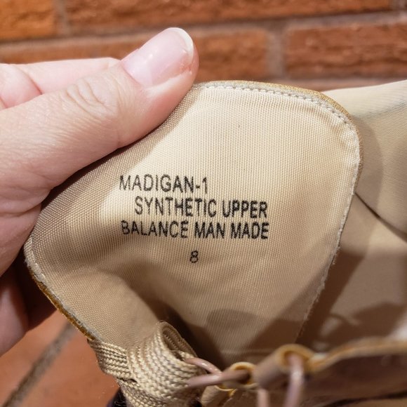 Chase and Chloe Women's Multicolored Synthetic Upper Combat Boot Size 8 - Picture 8 of 10